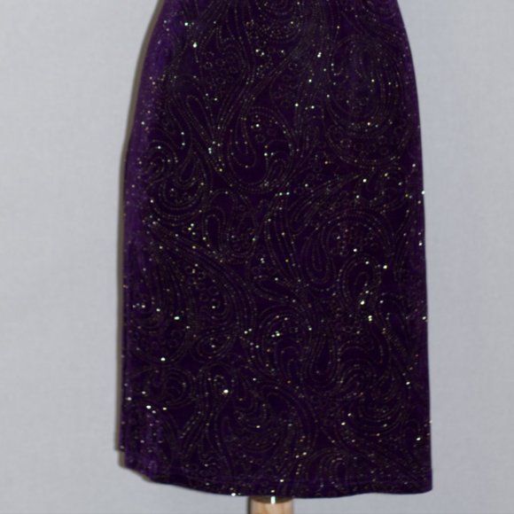 Byer Studio California Purple Shimmer Dress - Picture 9 of 12